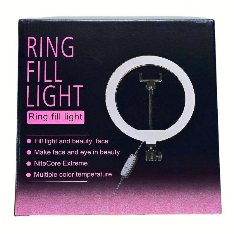 10-Inch Ring Light Kit + 7 Ft Ring Light Stand | LED Photography & Video Lighting Set Smart Light with Stand